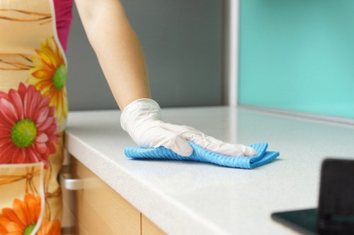 Professional mattress cleaning equipment used in Highbury