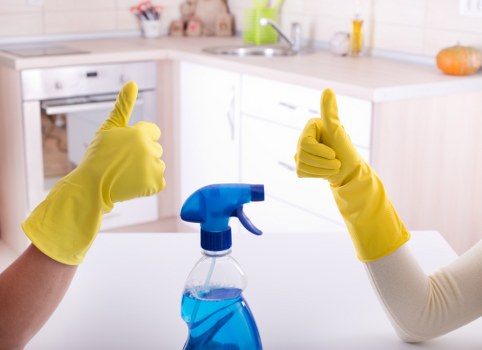 Safe carpet cleaning operations with attention to housekeeping and hazard control