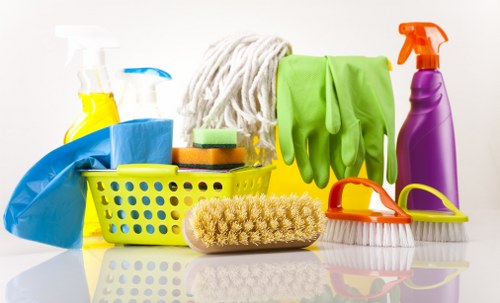 Cleaning van supporting sustainable carpet cleaning in Highbury