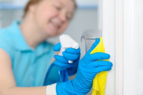 Professional carpet cleaning team representing Highbury Carpet Cleaners at the start of the article